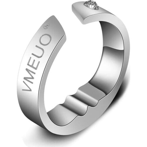 4 Sizes Anti Snore Ring Magnetic Therapy Acupressure Treatment Against Snoring Device Snore Stopper Finger Ring Sleeping Aid