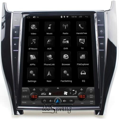 12.1 inch Car Intelligent System Car Multimedia Player for Toyota Harrier 2013-2015 with GPS Navigation MP5 Bluetooth Wifi