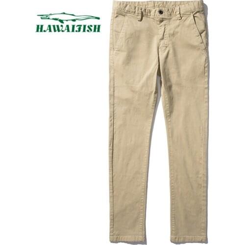 Cargo pants mens casual trousers spring new straight pants Korean style popular slim trousers simple mens clothing