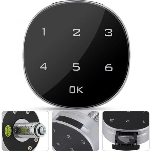 Smart lock Touch Screen Digital Electronic Password Coded Lock for Cabinet Mailbox File Sauna Drawer new