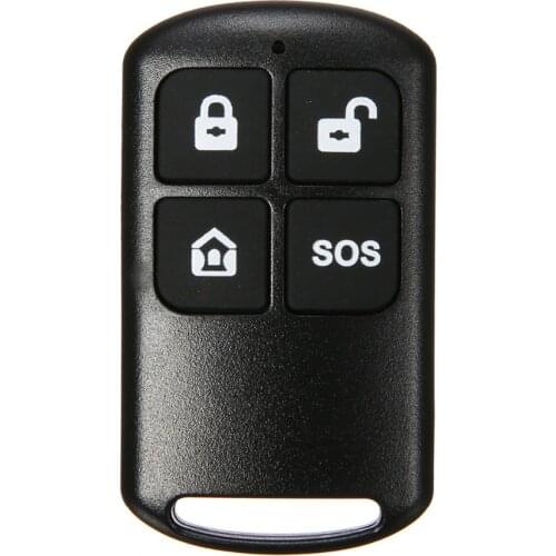 Digoo DG-HOSA 433MHz Wireless Remote Controller for Smart Home Security Alarm Systems Kits 60m-100m Black & White