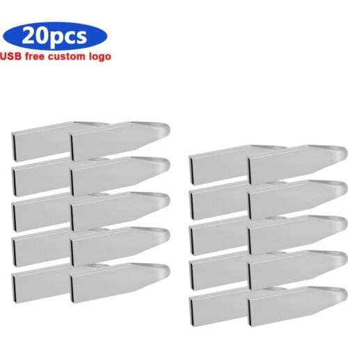 Bulk 30pcs free Customize logo usb flash drive pen drive Real capacity 128GB 64GB 32GB 16GB waterproof flash usb 2.0 usb stick