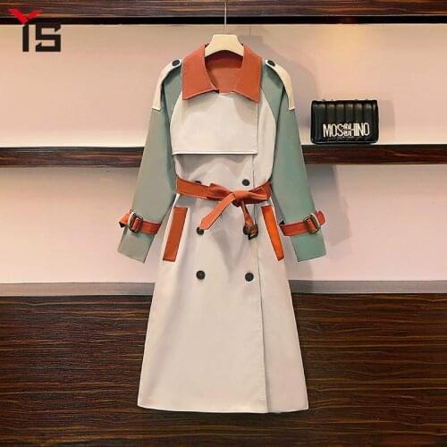 Женские двубортные тренчи Giyu China At AliExpress