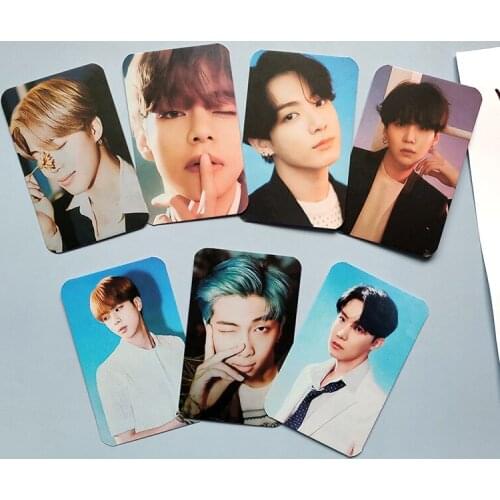 Kpop Bangtan Boys Lomo Card Photocard BE Hybe Insight Run GQ WSJ Magazine Cover Cards Postcards Photo Fans Collection Gifts