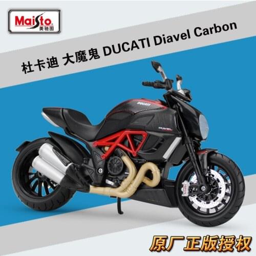 Maisto 1:12 DUCATI Diavel Carbon Diecast Metal Model Sport Race Motorcycle Model Motorbike Collectibles