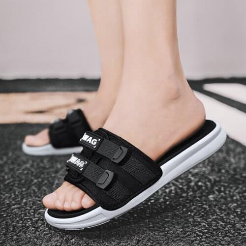2021 new mens shoes mens slippers outdoor summer sandals slippers soft bottom mens beach sandals