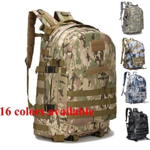 Men Outdoor Tactical Backpack Sport Climbing 3d Military Bag Hiking Army Militar Trekking Camping Camouflage Waterproof Bags