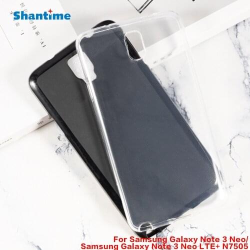 For Samsung Galaxy Note 3 Neo Gel Pudding Silicone Protective Back Shell For Samsung Galaxy Note 3 Neo LTE+ N7505 Soft TPU Case