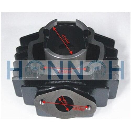 NEW PEEWEE CYLINDER BARREL CYLINDER BORE BLOCK ENGINE PY PW 50 PW50 AFTERMARKET FOR YAMAHA PY50 PW50 Cylinder Barrel