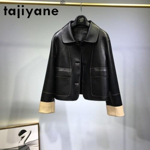Autumn Korean Women Clothes 2021 Genuine Sheepskin Jackets Woman Real Leather Coats Fashion Cloth Cuero Genuino TN939