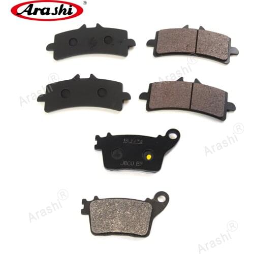 Arashi Front Rear Brake Pads For HONDA CBR 1000 RR SP ABS Fireblade 2014 2015 Motorcycle Discs Pad Accessories CBR1000RR