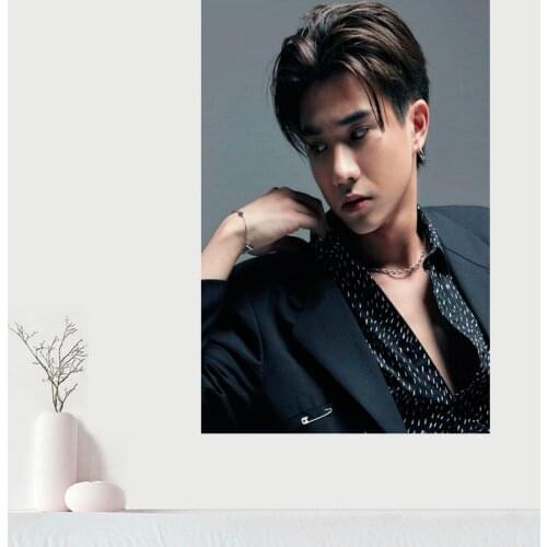 Custom Canvas Wall Decor perth tanapon Colorful Poster Cloth Wall Silk Fabric Posters And prints Home Decor Painting