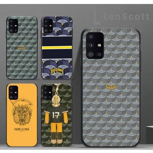 Luxury Brand faures la page Phone Cases For Samsung A50 A51 A71 A31 A21S S8 S9 S10 S20 S21 Plus Fe Ultra 4G 5G