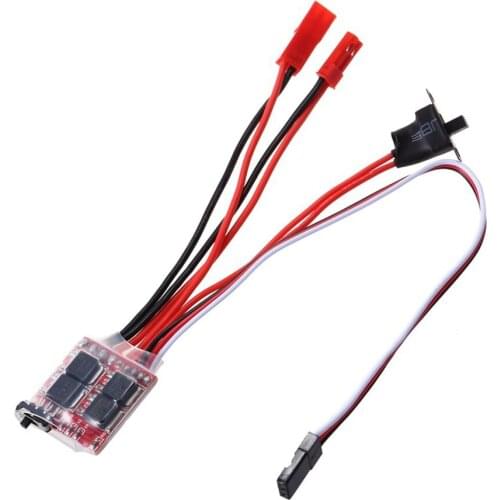 Brushed ESC RC Electronic Accessories RC Climbing Car Marine Two-way Durable Brushed ESC With Brake Without Brake