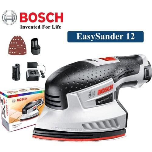 Bosch EasySander 12 Sander Rechargeable Cordless Sander Multifunctional Matte Polishing Sandpaper Machine Electrical Tools