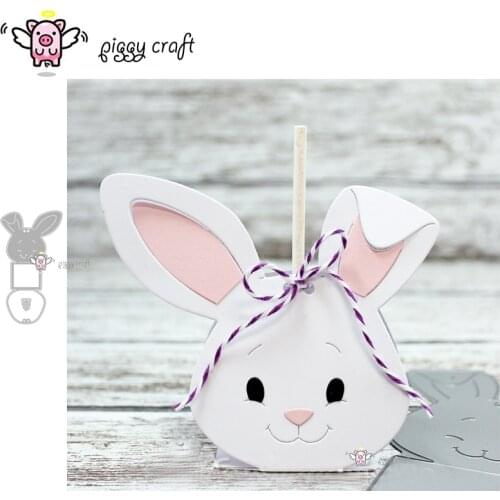 Piggy Craft metal cutting dies cut die mold Rabbit candy drink box Scrapbook paper craft album card punch knife art cutter die