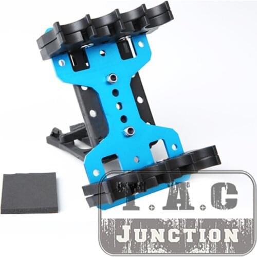 For 12ga Shot Shell Storage Holder Tactical 8Q Independent Practical 360 Rotation Adjustable Shell Belt Carrier For Hunting Gear