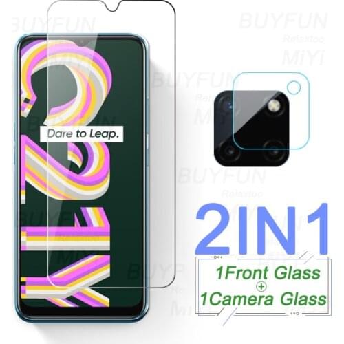 Camera lens protective glass for realme realmy c21 c21y c 21 y 21y 6.5'' phone screen protectors film cover realmi c21y glass