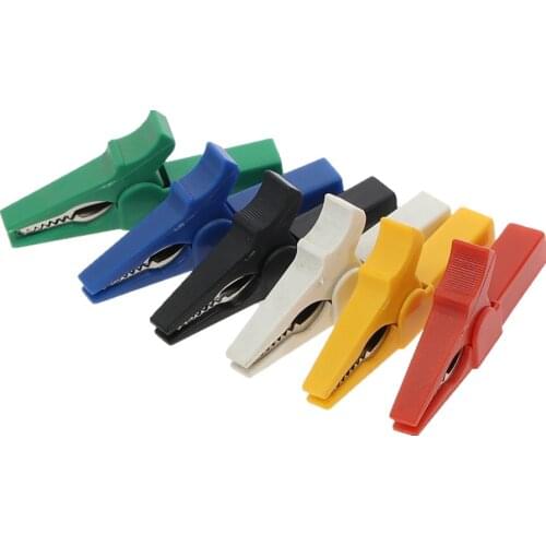 Battery Test Clip 55MM HV Alligator Clip For Banana Plug 4mm Multimeter Pen Cable Probes Crocodile Clip