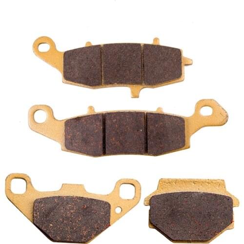 650cc Motorcycle Front and Rear Brake Pads Set For KAWASAKI KLR650 KLR 650 C1-C10 1995-2004 96 97 1998 1999 2000 2001 2002 2003