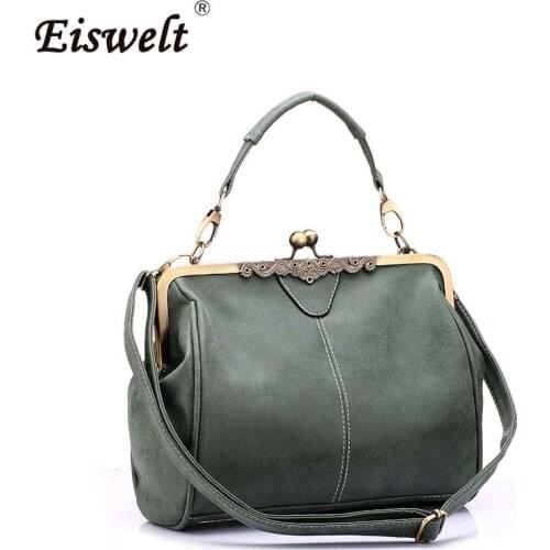 Женские кожаные клатчи EISWELT China At AliExpress