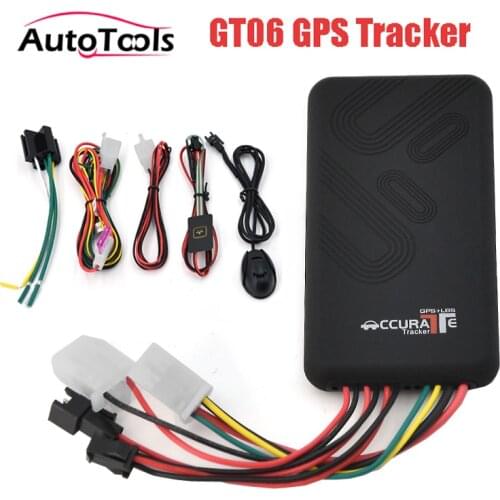 GT06 GPS tracker LBS car locator remote control cut off power/fuel car alarm GPS tracking monitor with microphone dropshipping