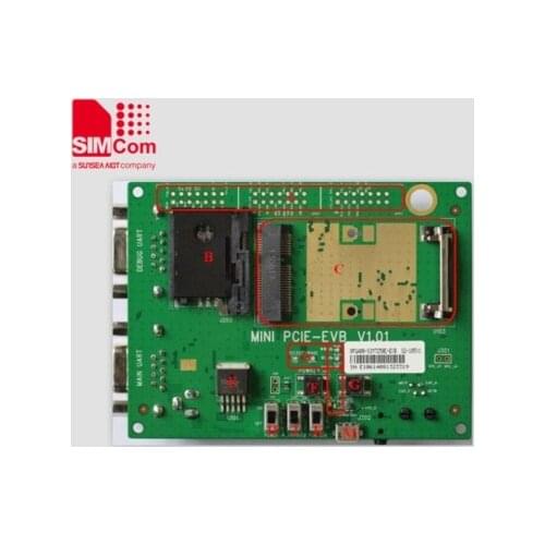 JINYUSHI For SIMCOM Original EVB kit/Development board for all 3G/4G/NB-IoT MINI PCIE module such as SIM5360/SIM7100/SIM7600