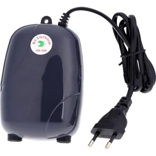 Low Noise Aquarium Oxygen Air Pump Fish Tank Mini Air Compressor Oxygen Pump 3W/5W Dual Port Pump For Fish Tank Aquarium