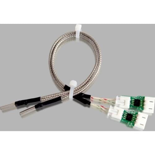 CreatBot 3D printer KTC/NTC temperature sensor kit k-type thermocouple with cables pinboard CreatBot Printer Accessory Parts