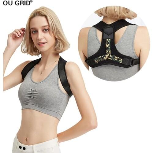 Back Brace Posture Corrector for Women&Men Adjustable Back Brace Apply for Body Posture Corrector Back Straightener Body Brace