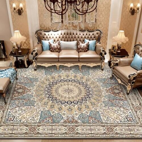 Carpets for Bed Room Large Persian Classical Folk Style Camel Door Mat Living Room Bedside Carpet Floor Mat In The Room