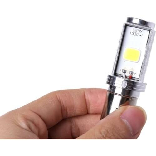 A5KD 12W H6 Motorcycle Bulb LED Lamp Hi/Lo Beam Headlight Front Light for honda Kawasaki