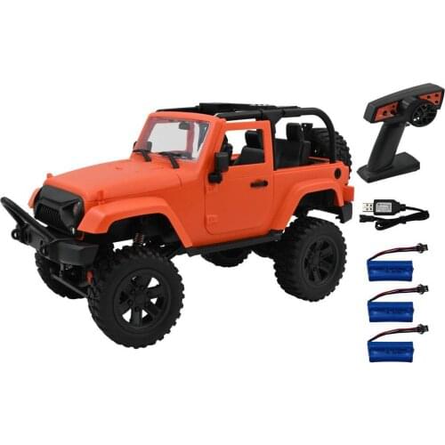 F1/F2 1/14 4WD RC Car 2.4G Radio Control RC Cars RTR Crawler Off-Road Buggy for Jeep Vehicle Model W/ LED Light For Kids Gifts