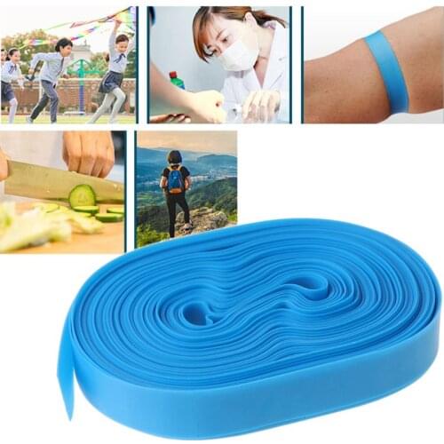 50Pcs/Box Outdoor Disposable Tourniquet Blood Transfusion First Aid Straps Belt