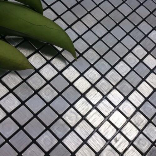 Self adhesive Aluminum composite metal mosaic fire-proof ,home improvement HME8609 free shipping