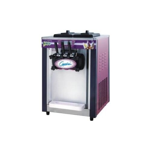 Two and one twisted 20L ice cream machine desk top ice cream making tool factory sale