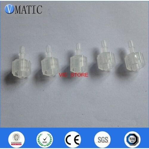 High Quality 100 pcs 3/32 Inch Male Hose Barb Plastic Pipe Fitting Connector Adapter For Liquid Fuel Gas Water Oil Air