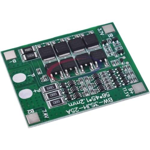 3S 25A Li-ion 18650 BMS PCM Battery Protection Board BMS PCM With Balance For li-ion Lipo Battery Cell Pack Module 12V