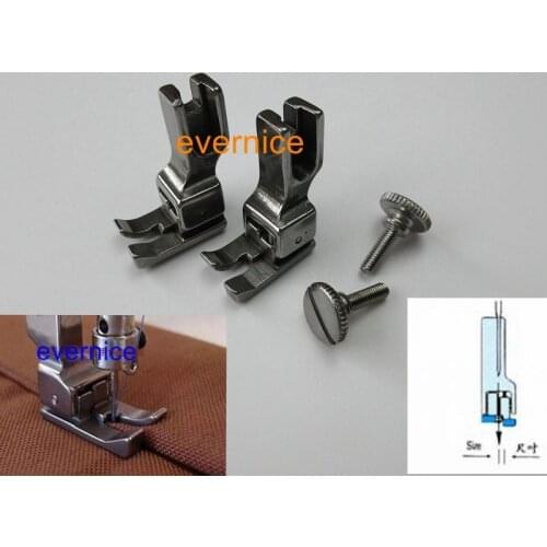 2 Pcs Spring Action Guide Foot For Brother Pq-1500S Pq1300 Sewing Machines #Sa170