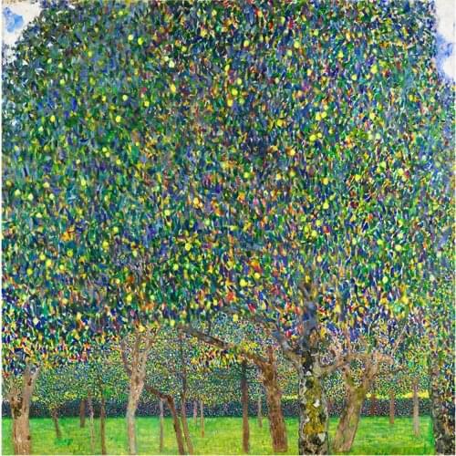 Full Square Round Drill Diamond Painting 5D DIY Pear Tree Diamond Embroidery Mosaic Home Decorations Kits