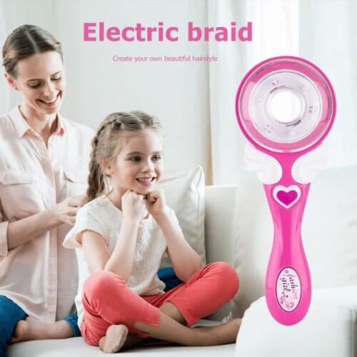 AUTOMATIC HAIR BRAIDER KITS Children\s Electric DIY Braiding Device