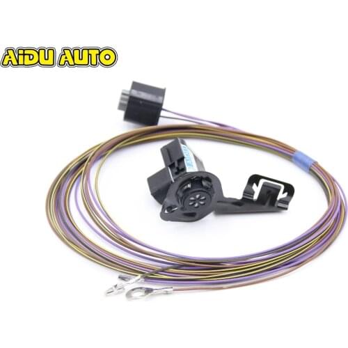 FOR VW Golf MK6 Jetta MK5 Passat B6 Automatic Internal Circulation Climate Air Quality Sensor &Wire+Bracket 5K0 907 659