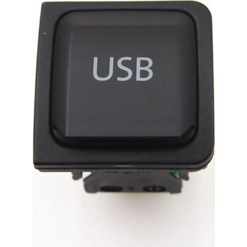 FHAWKEYEQ RCD300 RCD510 Car USB Harness Interface Switch For VW Jetta MK5 Scirocco Golf MK6 5KD 035 726 A 5KD035726A