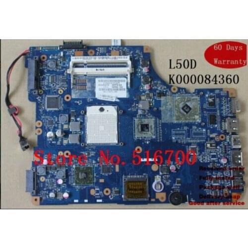 Placa Motherboard For Toshiba Satellite L500D L505D LA-5331P K000084360 Tested OK