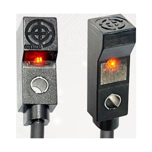 Miniature square proximity switch two-wire normally open and normally closed 5v12v24v two-wire metal inductive limit sensor