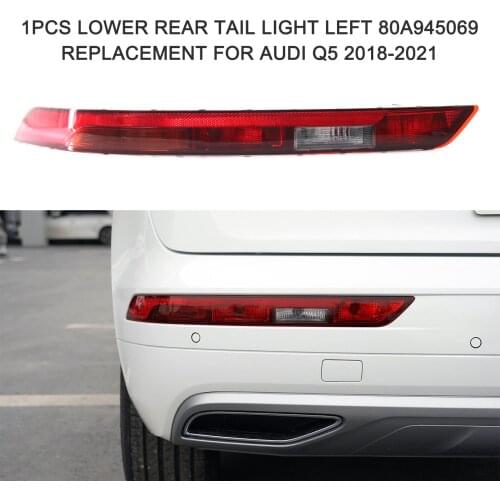 Rear Bumper Reflectors Light Lower Rear Tail Light Right 80A945070 Replacement for A-udi Q5 2018-2021