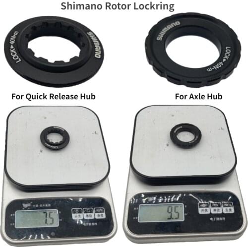 Shimano Rotor Center Lock Disc Brake Hub Rotor Lockring For 15mm 20mm Axle HB20 Center Lock cover
