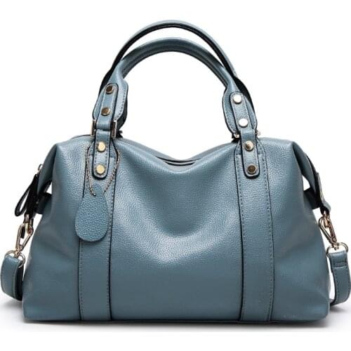 SMART SWWY Women's Leather Bags With Short Handles