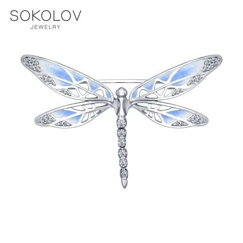 SOKOLOV Dragonfly Brooches For Clothes