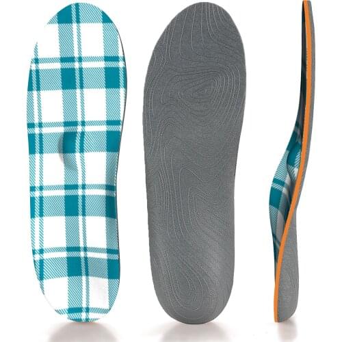 IFITNA Flat Feet Insoles Orthotic Arch Support Sole Insert Orthopedic Insoles Heel Pain Plantar Fasciitis Men Woman Shoes